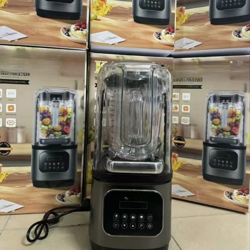 Commercial 9540 Silent Enclosed Blender Multifunctional Auto Mixing Device For Juice Smoothies Ice Breaking