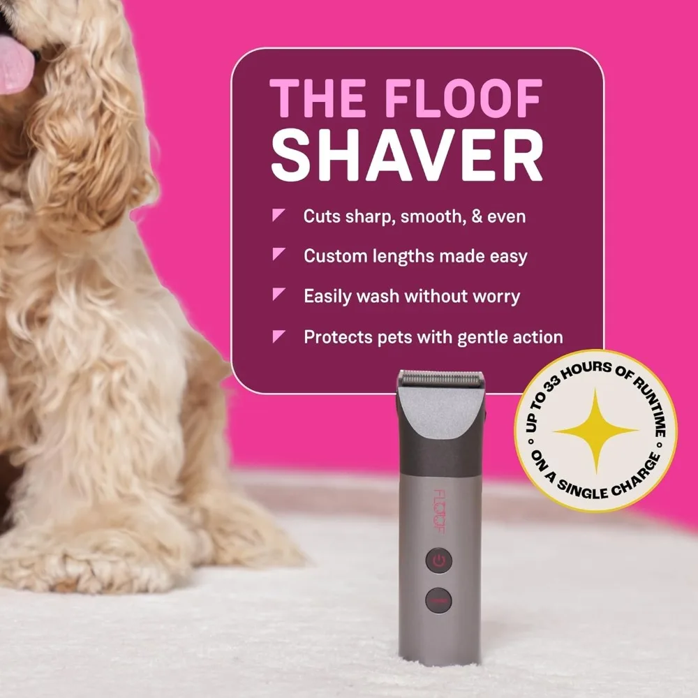 Hair Trimmer Grooming Kit Low Noise Dog Clippers Nail Grinder 20V Powershare Freedom Portable Pet System Pet Hair Trimmer