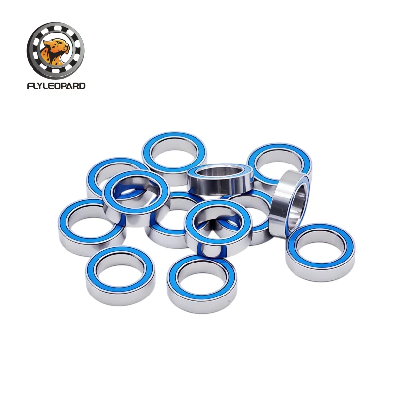 10Pcs 6700RS Blue Seal Rubber Sealed Ball Bearing 10x15x4mm ABEC-7 High Speed For RC Car Motor Drone Micro Machinery