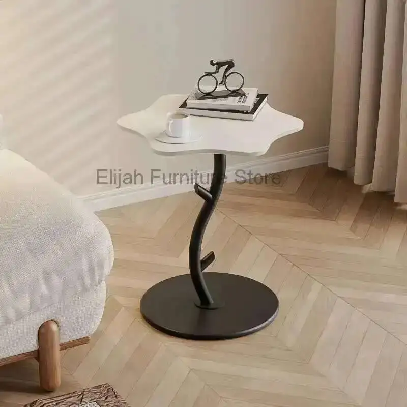 

Cloud Bedroom Bedside Shelf Luxurious Shaped Round Bedside Cabinet Modern And Simple