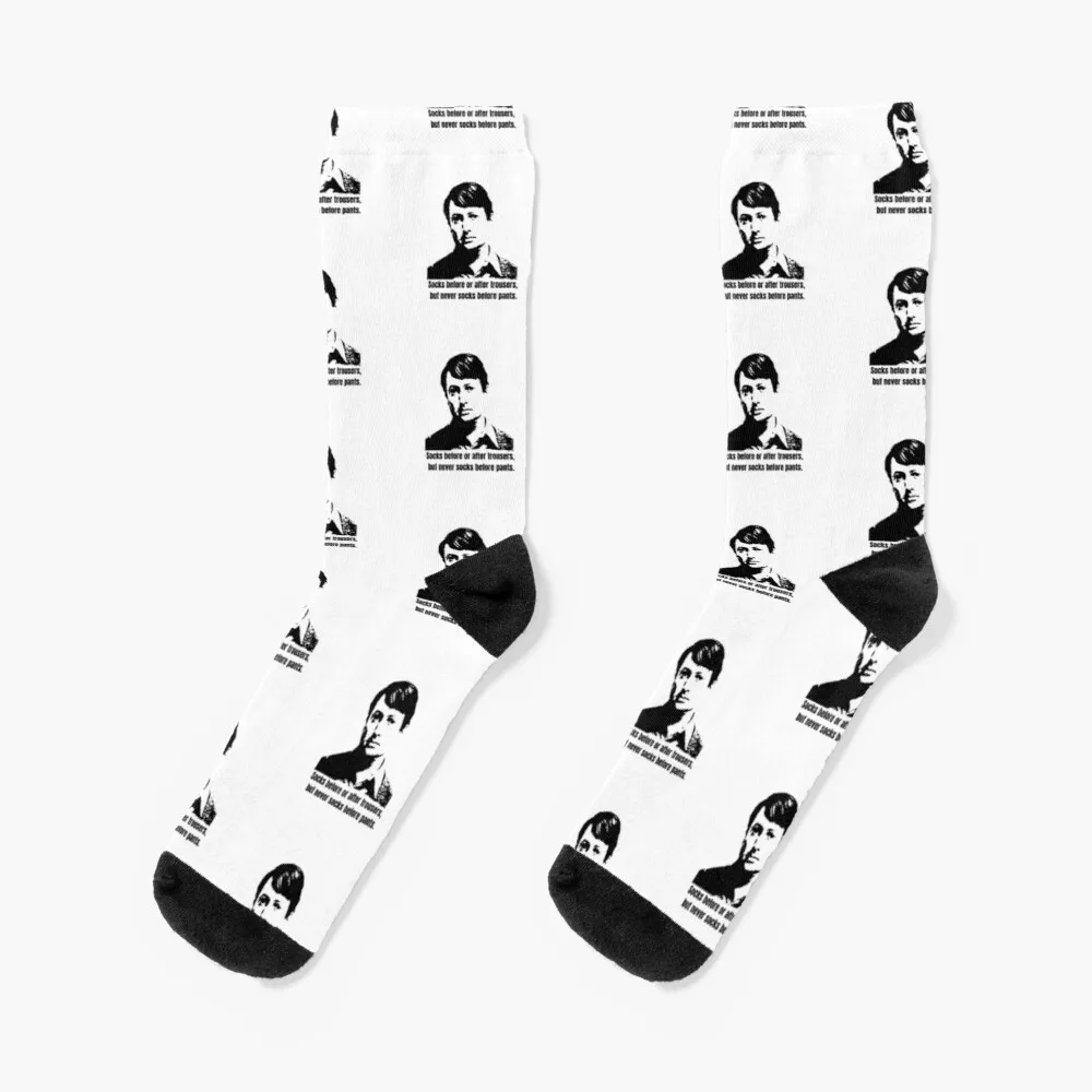 

Socks before or after trousers, Mark Corrigan Peep Show Quote Socks Mens Tennis Compression Socks Women