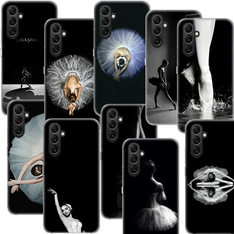 Ballerina Ballet Dance Girl Phone Case Samsung A05S A15 A25 A35 A55 A04S A14 A24 A34 A54 Galaxy Note 20 Ultra 10 Lite 9 8 A6 A7