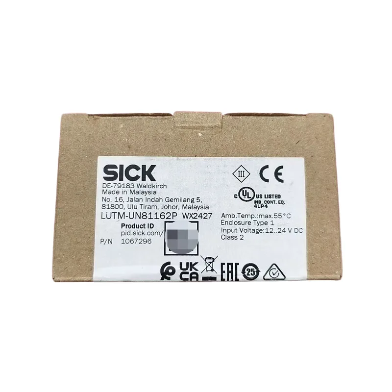 LUTM-UN81162P Brand New Original SICK 1067296 Fluorescence Sensor Suitable for Industrial Automation Control Systems