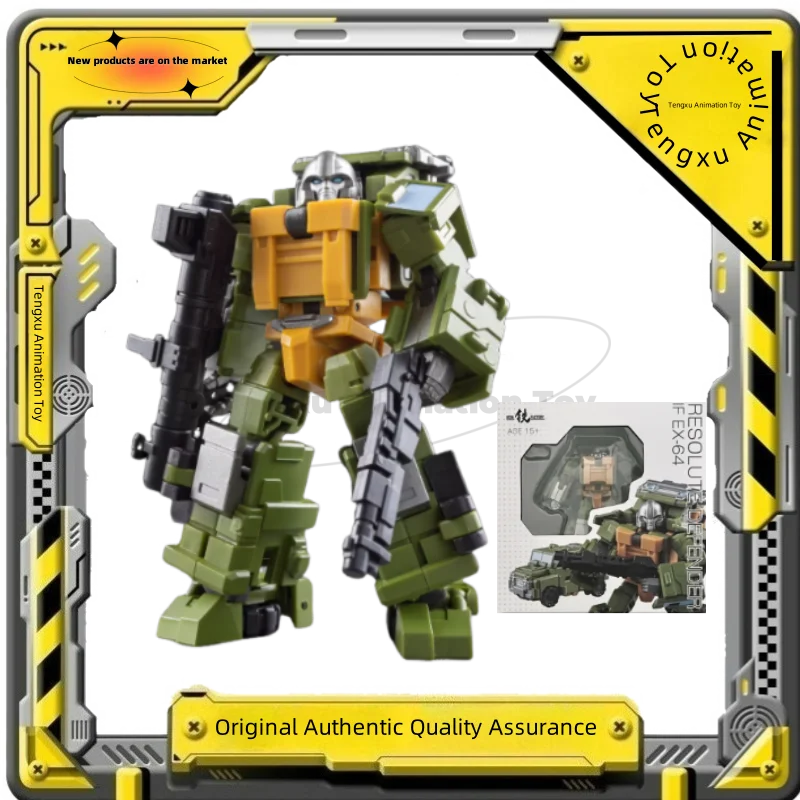 【Spot Goods】Original Transformation Toys Ironfactory IF EX64 Big Man Action Doll