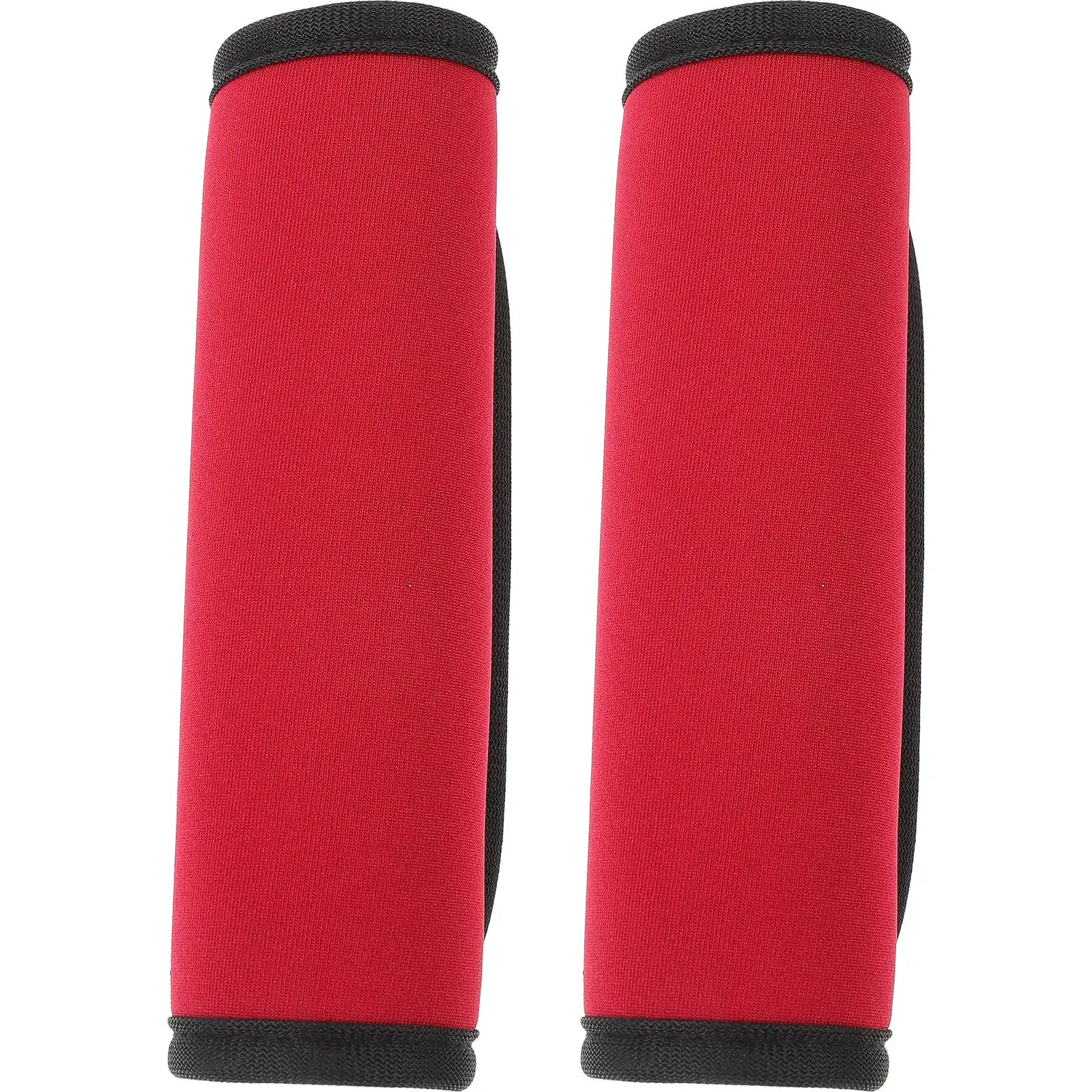 

2pcs Luggage Handle Wraps Red Suitcase Comfortable Travel Accessories Baby Stroller Parts Identification Wrap Lightweight