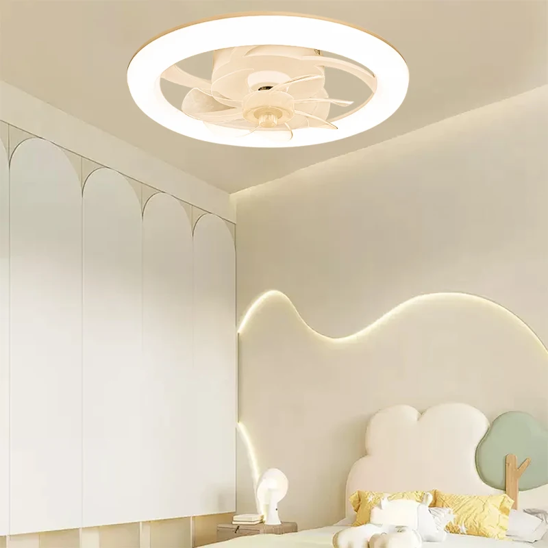 Ventilador de techo con Control remoto inteligente, luz LED para sala de estar, dormitorio, hogar moderno y Simple, restaurante, nuevo