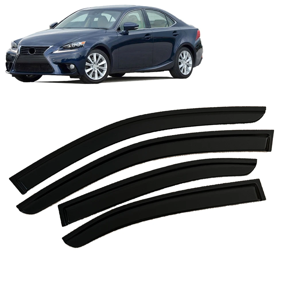 

Window Visor for LEXUS IS XE30 2014 2015 2016 2017 2018 2019 2020 2021 Wind Deflectors Rain Guards Door Visor Vent Shades