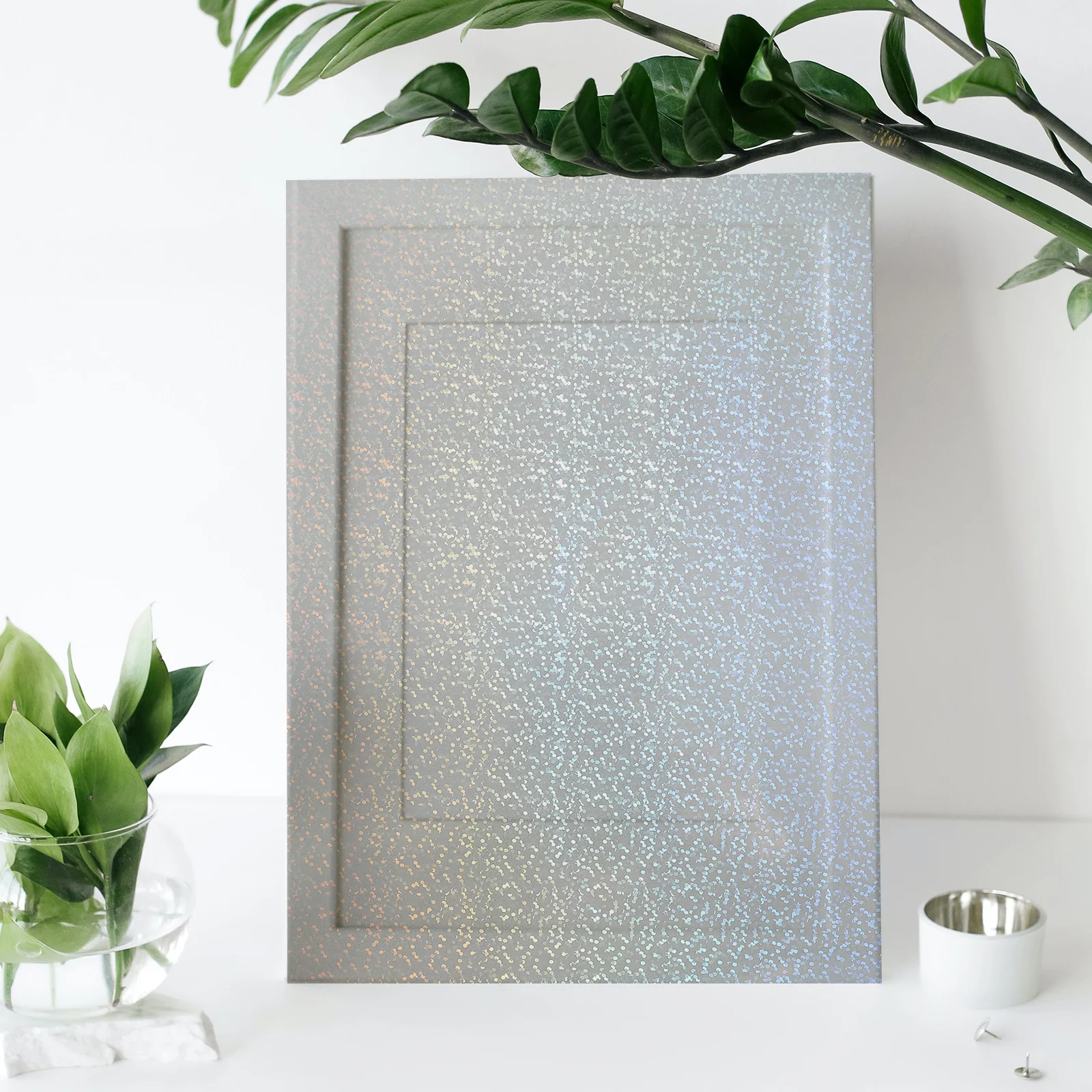 10pcs Holographic A4 Size Printable Vinyl Sticker Paper Waterproof Quick-Drying Self Adhesive Film For Diy Decor Car Window