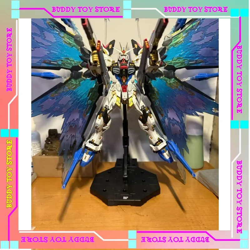 DBANDAI DDB MGEX 1/100 Strike Freedom Light Wings Option Set - Assembled Model Action Toy Doll for Animation Fans Children's DIY