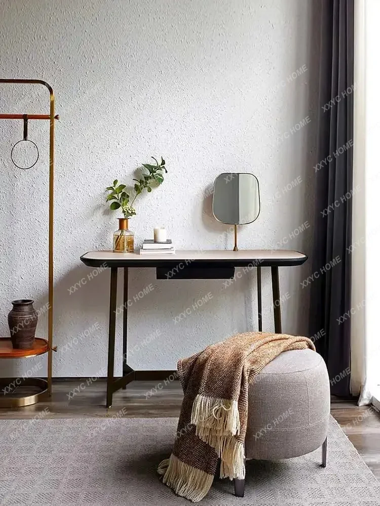 Smart Mirror Desk Small Apartment Italian Simple Light Luxury  Dresser Makeup Table