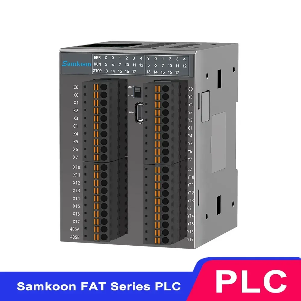 Samkoon Plc Fat Series FAT 32MT 16MT DC N FAT-16MT-DC-N FAT-16MT-DC-E FAT-32MT-DC Programowalny sterownik logiczny na bazie ramienia