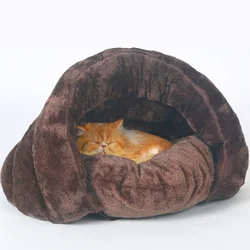 Sleeping Bag Mat Pet bed for Cats Dogs Soft Nest Kennel Bed Cave House Pad Tent s Winter Warm Cozy Beds   Accessories