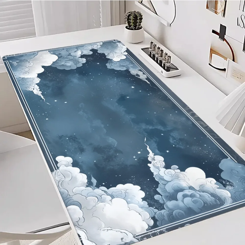 CIFBUY Large Esports Gaming Mouse Pad Pattern Non-Slip Washable Rubber Base Oversized Desk Mat Office Computer Decor