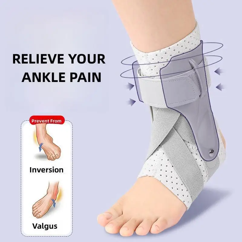 1PC Breathable Ankle Brace Stabilizer Sprained Ankle Support for Achilles Tendon Injury Recovery Running Basketball Football