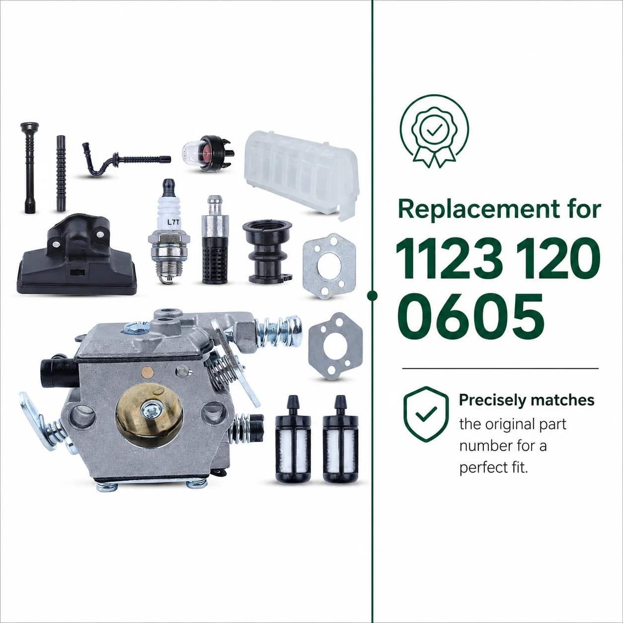 Carburetor Kit For Stihl MS250 MS230 MS210 021 023 025, Replaces 1123 120 0605 C1Q-S84 C1Q-S85 WT-286 WT-215, Saw Repair Parts