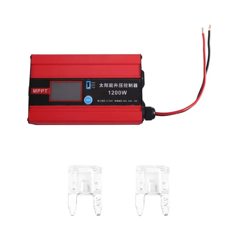 A92Z MPPT 광전지 부스트 컨트롤러 태양광 전기 자동차 1200W 48V-72V 납산 리튬 배터리용