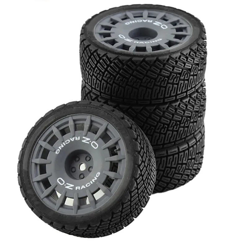 1/10 RC Racing Car Tire Rally On Road Шина Пластиковое колесо для Tamiya TT01 TT02 XV01 TA06 PTG2 HPI KYOSHO WR8 HSP Обновления Запчасти