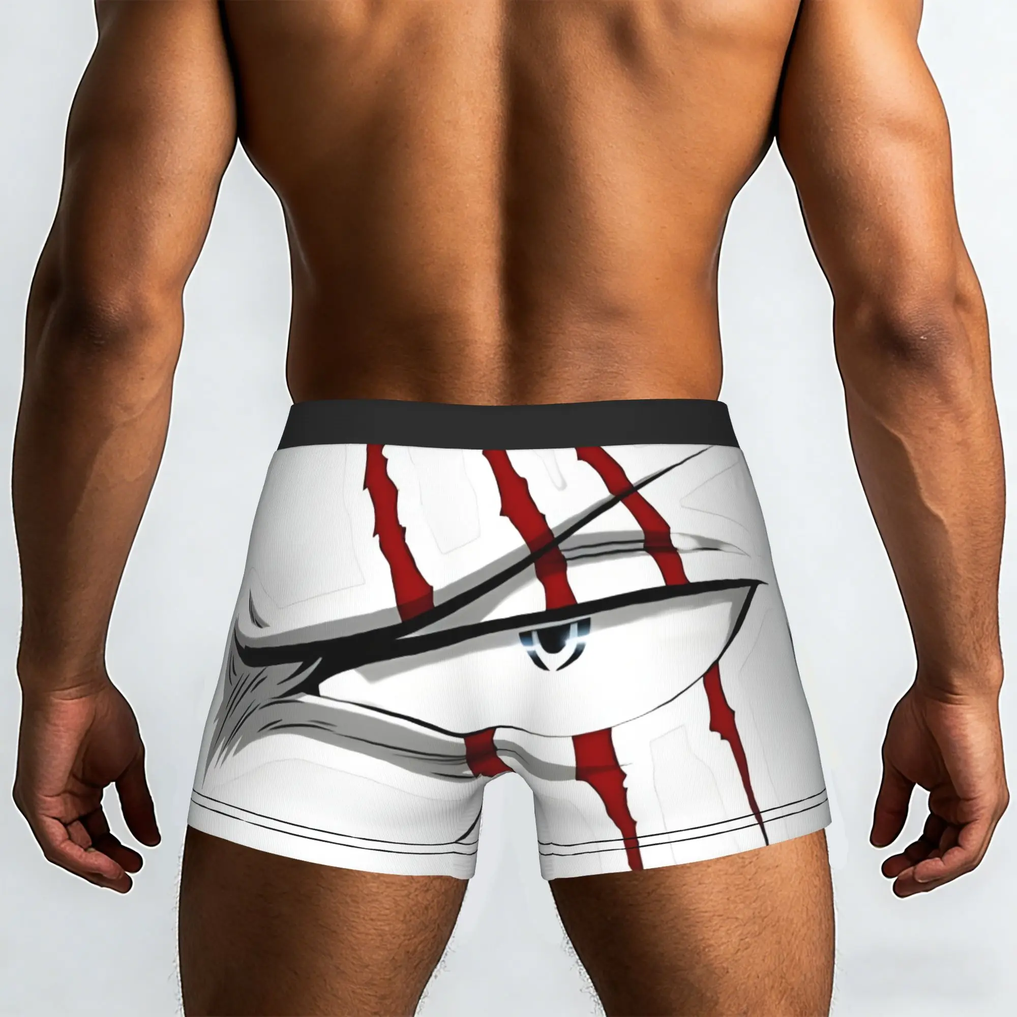 SHANKS ONE PIECE SHANKS RED HAIR   ONE PIECE 1 One Piece Underpants Homme Panties Men's Underwear Ventilate Shorts Boxer Briefs