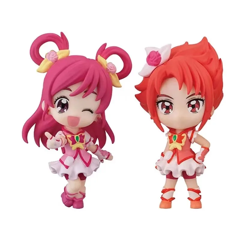 BANDAI Original Precure Gashapon Anime Figure Cure Dream Action Figure Toys for Boys Girls Kids Children Birthday Gifts