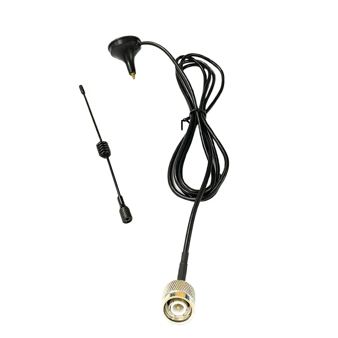 2.4Ghz 3dbi Wifi Antenna With Magnetic Base Extension Cable 1.5m TNC Male Connector + TNC Female Bulkhead Switch U.FL/IPEX Cable