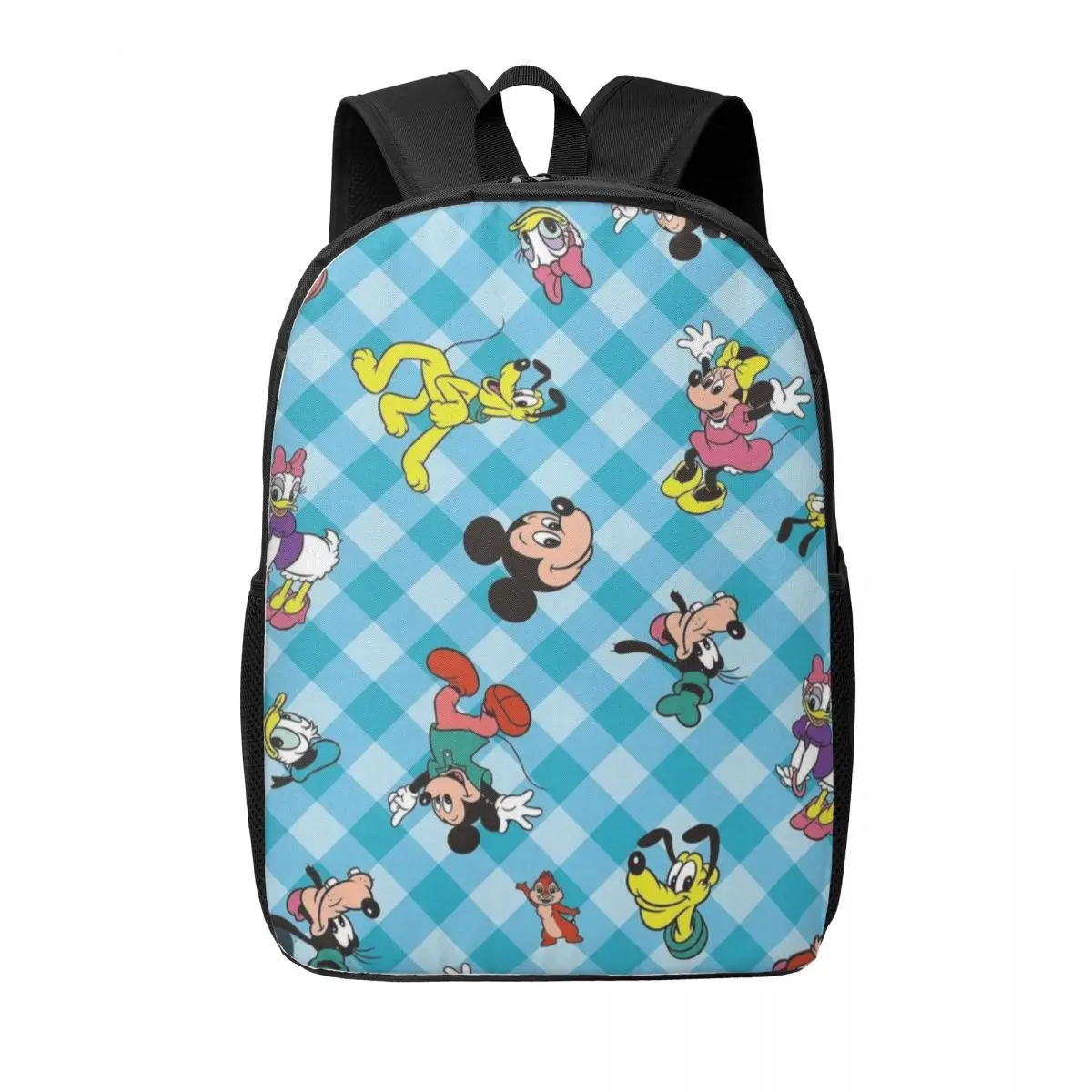 Mochila para estudiantes Disney Mickey Mouse de 17 pulgadas: mochila cómoda y práctica para uso diario, escuela y viajes