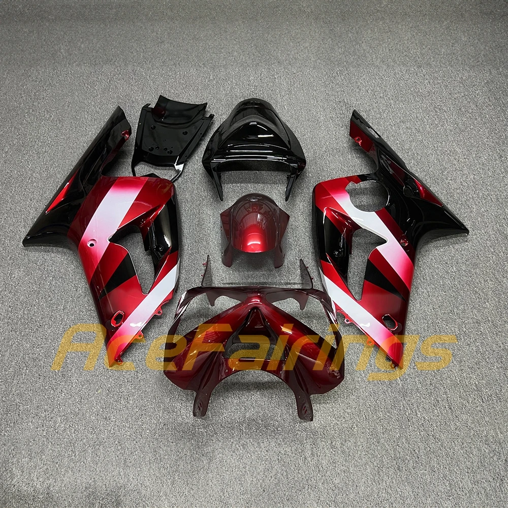 For 2003 2004 Kawasaki ZX6R Fairings Kit Plastic Injection Molded Custom 03 04 ZX 6R Replacement Fairing Set view 2