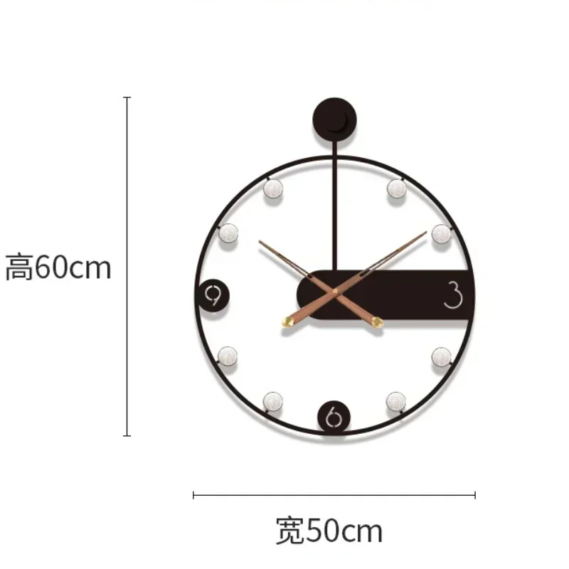 Wall Clock Modern Design Large Mute s  Home Decor Circular Digital Watches Living Room Decoration Crafts  Reloj