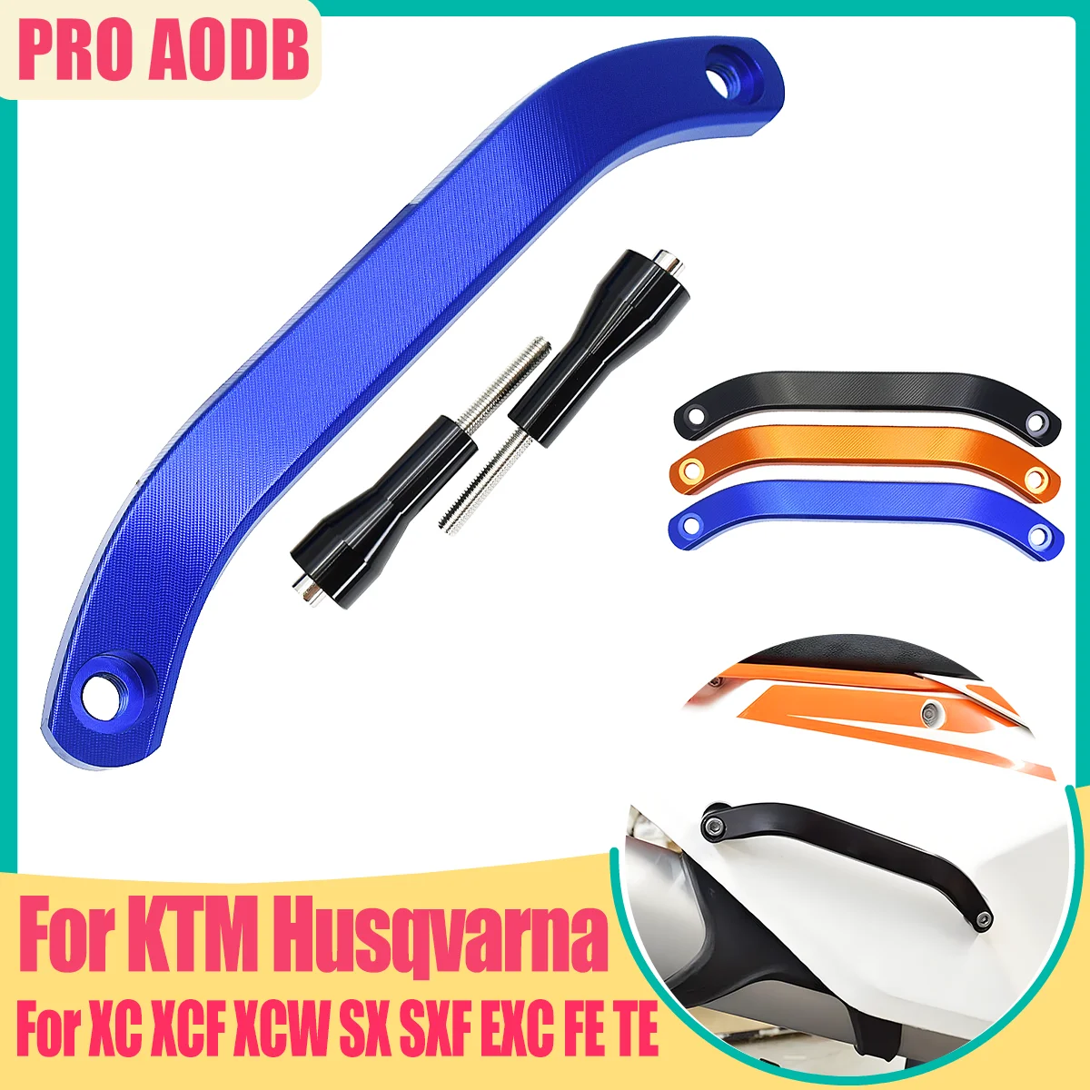 

CNC Rear Lift Grab Handle For KTM Hus SX SXF XC XCF FC450 FX350 FX450 TX300 TC125 TC250 TE150I TE250I TE300I FE350 FC250 FC350