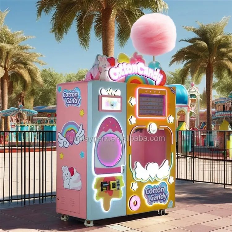 Professional Automatic Commercial  Candy Dispenser New Condition Sugar Robot Vending Machine