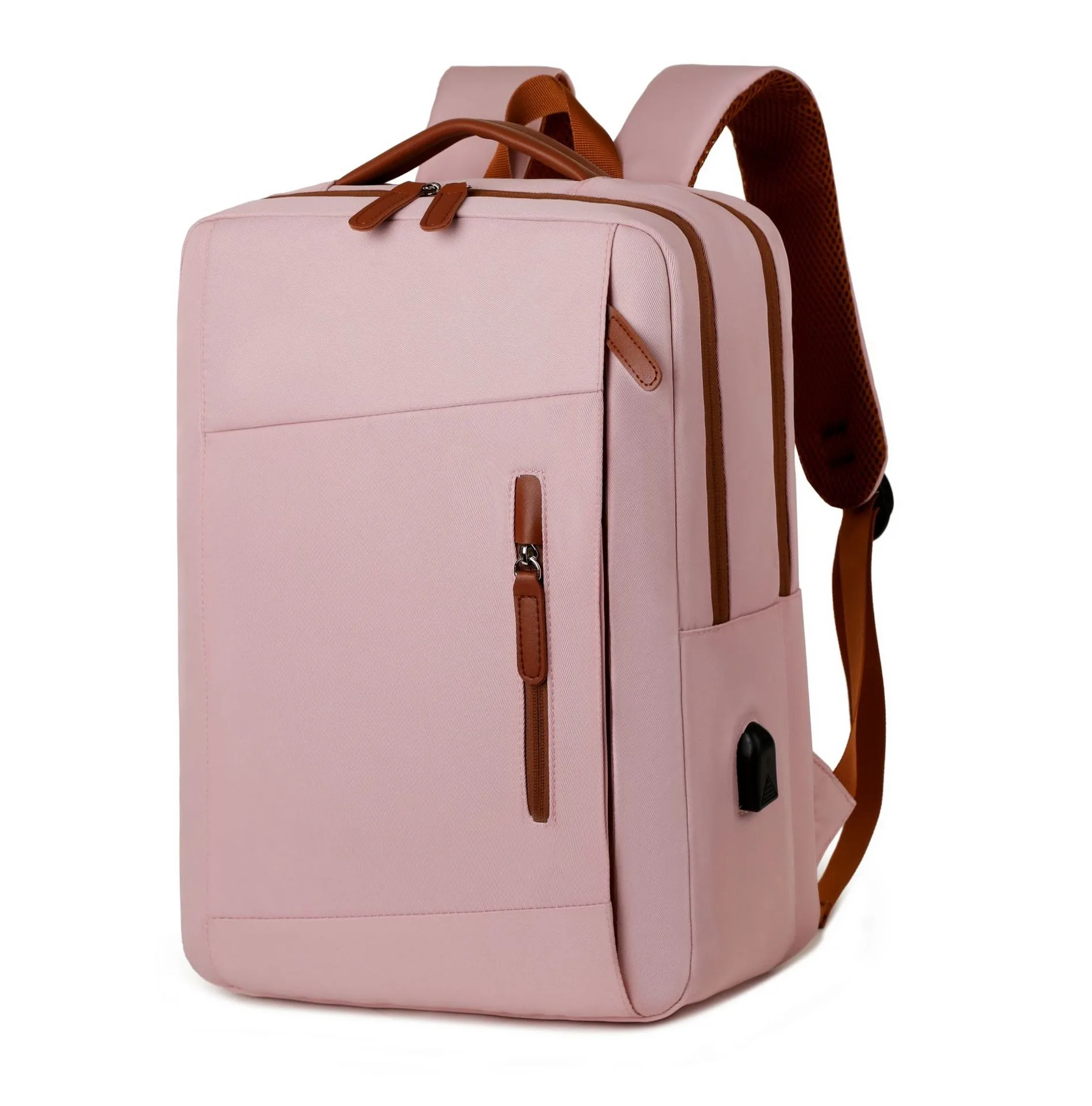 

Business commuter backpack with large capacity multi-functional computer bag simple casual computer backpack