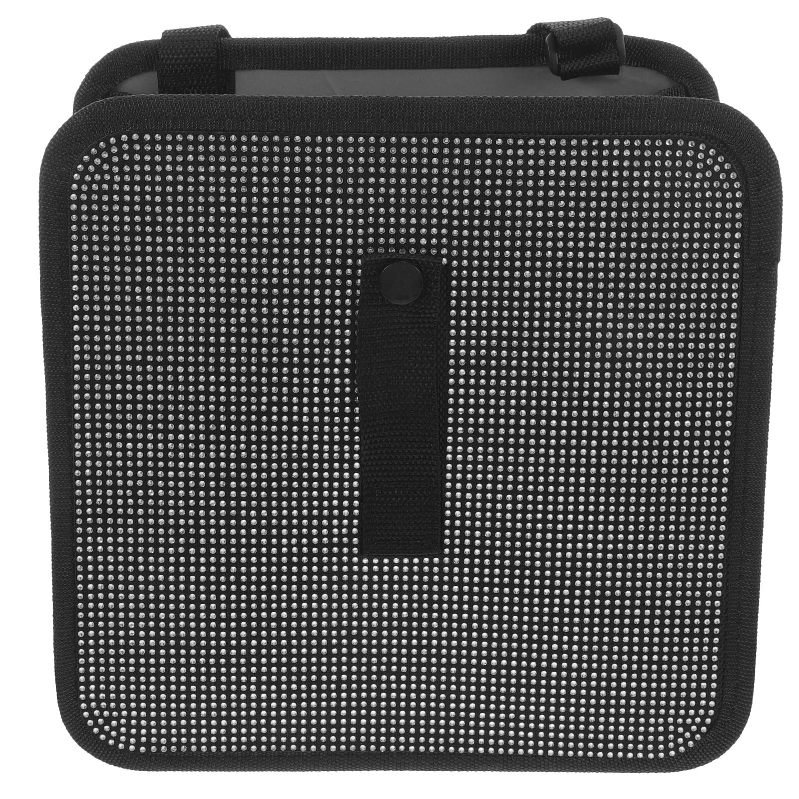 

Foldable Car Trash Can Car Seat Organizer Hanging Backseat Holder Rhinestone Leak-Proof Storage Organizer Waste Holder