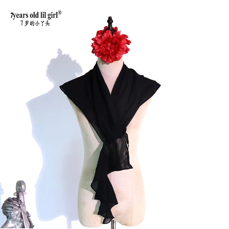 Robe de danse Flamenco de 7 ans LE01, tenue de boutique imprimée à pois