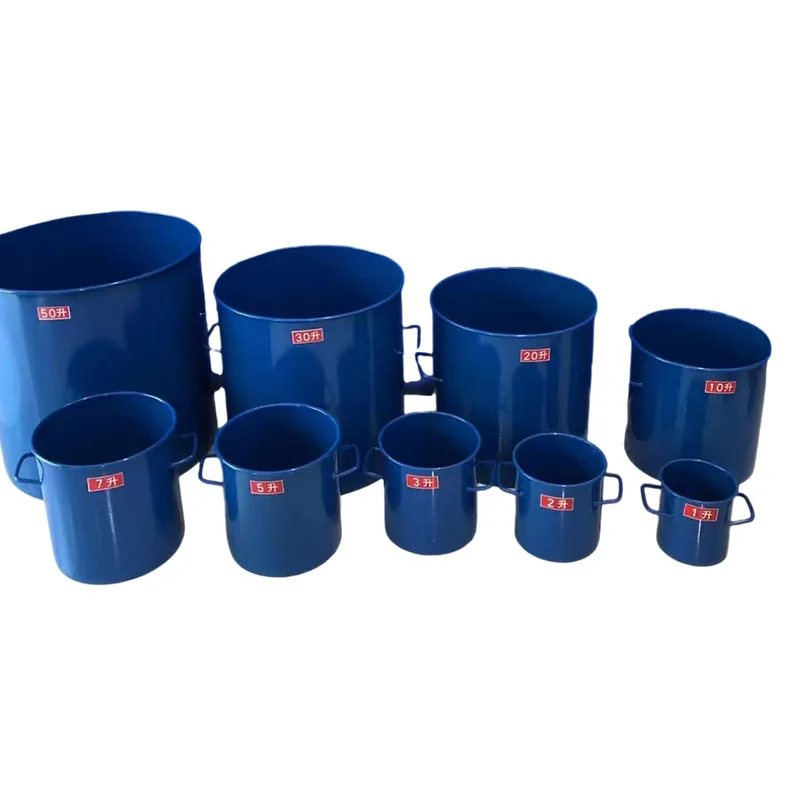 

1-30-50 L concrete apparent density tester water leakage rate barrel volume high accuracy