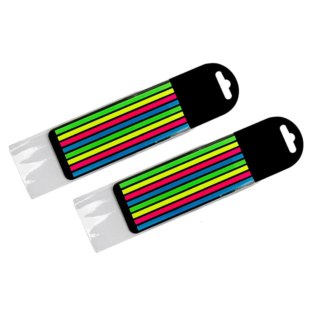 

2pcs Removable Highlighter Strips Book Annotation Markers Sentence Professional Page Gifts Notebook