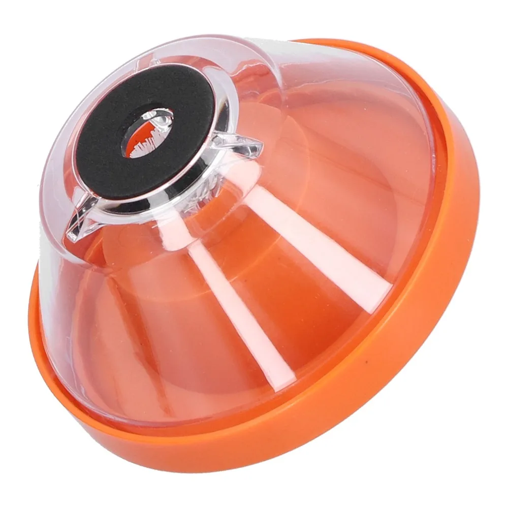 Orange Drill Dust Collector Shockproof Design Plastic Material Electric Drill Dust Cover Electric Powered Dust proof Function