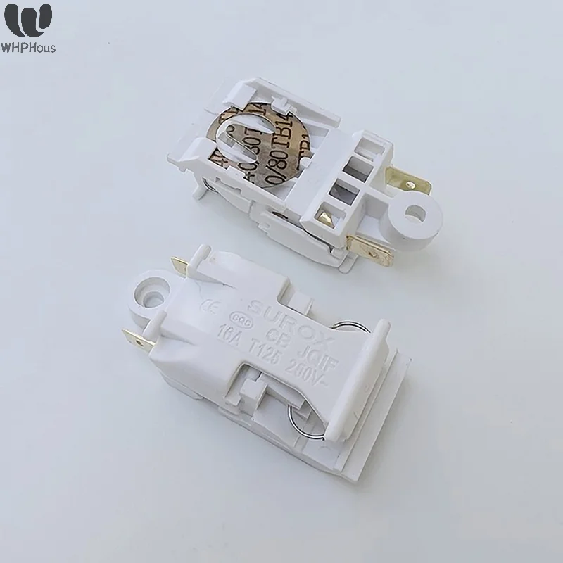 5Pcs Electric Kettle Switch Accessories 16A White High Power Temperature Control Automatic Outage Handle Key Switch