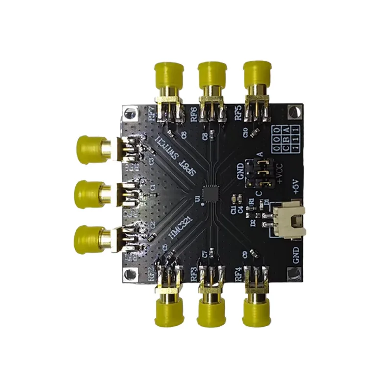

HMC321 Switch Module 1 on 8 Frequencies up to 8GHZ Microwave Antenna Strobe for Communication Networking