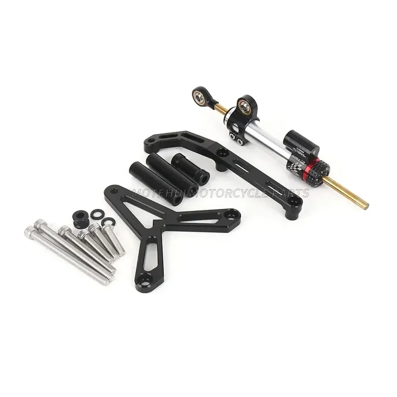 สําหรับ YAMAHA TRACER 9 TRACER9 Tracer 9 Tracer 9 GT 2021 2022 2023 ใหม่รถจักรยานยนต์ STEERING Damper Stabilizer Bracket Mount Kit