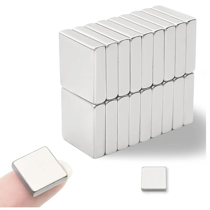 Neodymium Magnets - Super Strong Rare Earth Magnets, Small Rectangular, 10 x 10x 2mm