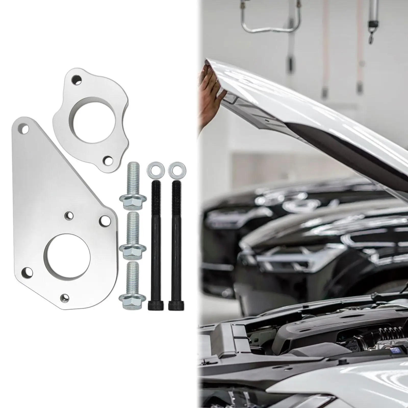 Power Steering Pump Kits Aluminum Alloy Bracket Set Wear Resistant Replacement Parts for Chevrolet Camaro LS1 5.7 V8