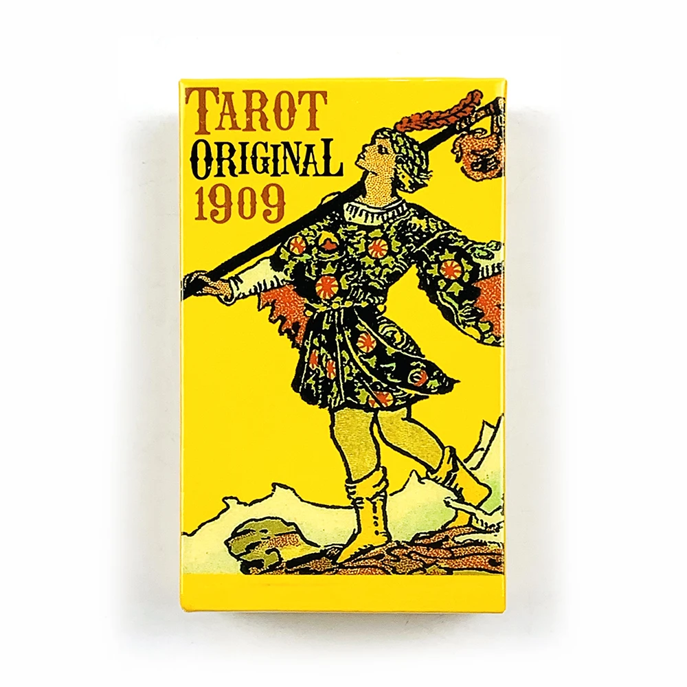 Tarot Cards 78 Tarot Deck With Paper Instruction Manual，Classic Design For Beginners & Pros，Ideal For Divination，Meditation