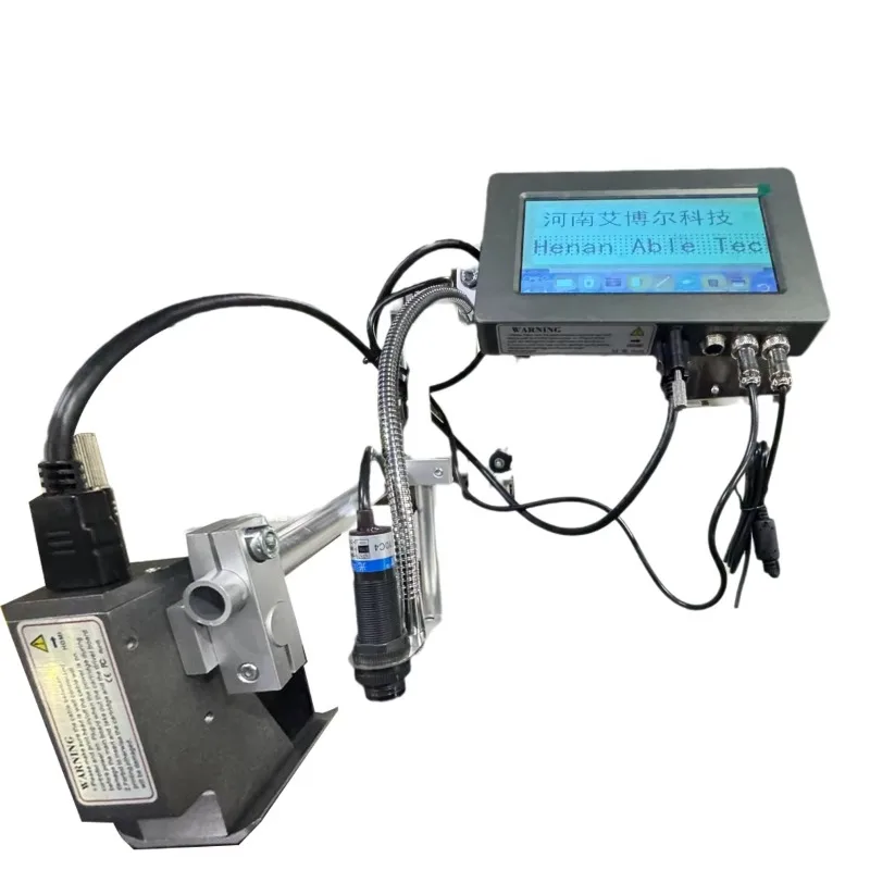 

Online inkjet tin can plastic bottle expiration date printing press 25.4mm inkjet expiration date