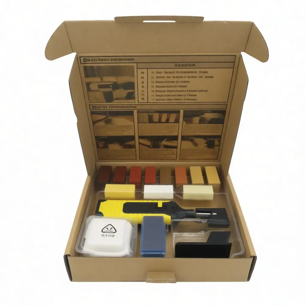 Home Wood Floor Scratch Restoration Kit Professional Furniture Surface Repair Tool Set Laminate Tile Damage Treatment Fix