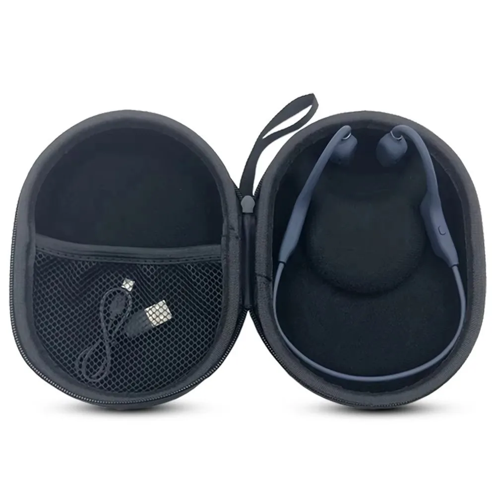 Shockproof Bone Conduction Headphone Box Waterproof with Handle Headset Carrying Case Dust-proof Wear-resistant