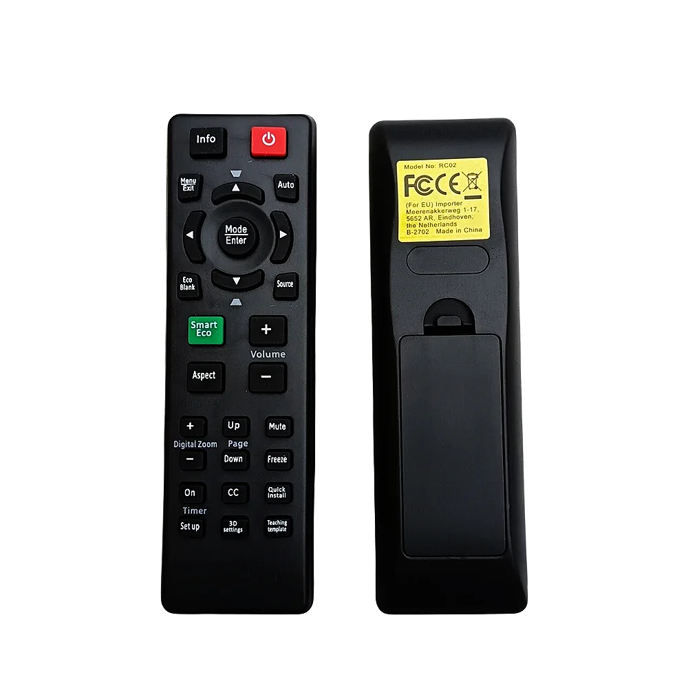 New Projector Remote Control for BenQ MP670, MS500, MS502, MW814ST, MW817ST, MX501, MX503, MX701