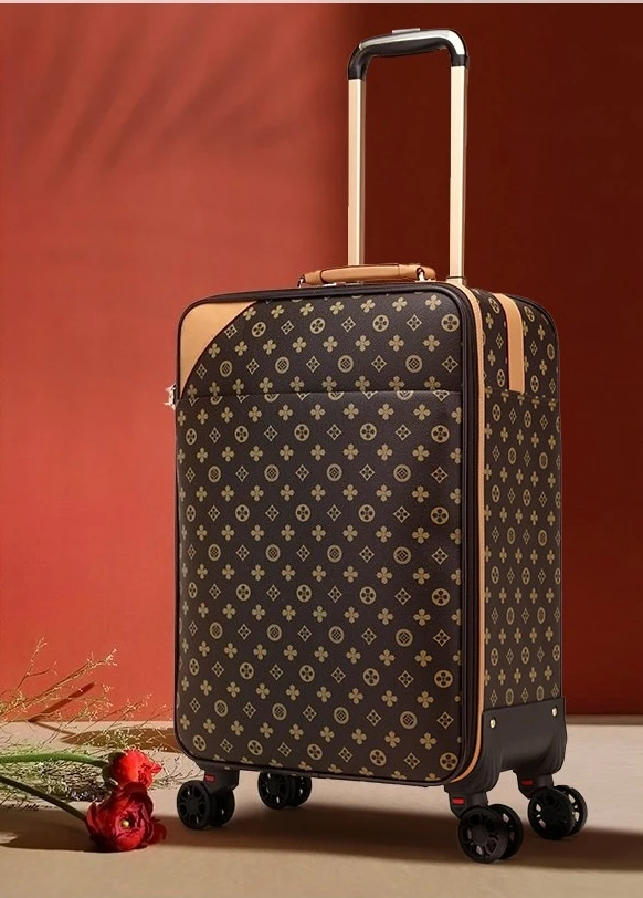 Suitcase for women is strong and durable, thickened and high-value, small and lightweight.