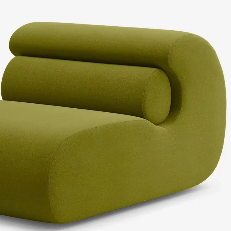 

Convertible Lounge Chair Sofa Low Armrests Velvet Fabric Living Room Gym Warehouse Furniture Set