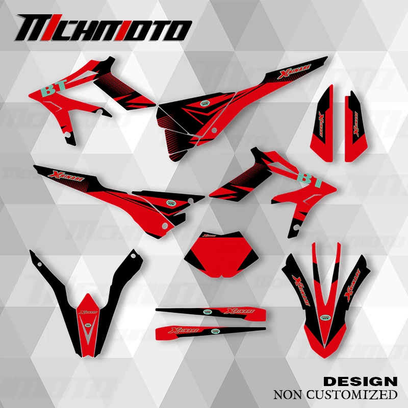 

MCHMFG новый стиль графические наклейки наборы наклеек для BETA Xtrainer 2015 2016 2017 2018 2019