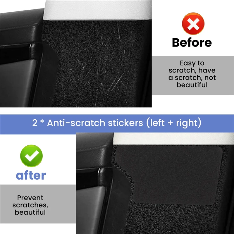 Precision Car Seat Belt Anti Scratch Protector Guard Cover Decal Stickers For Geely Atlas Emgrand NL-3 Proton X70 2016-2020