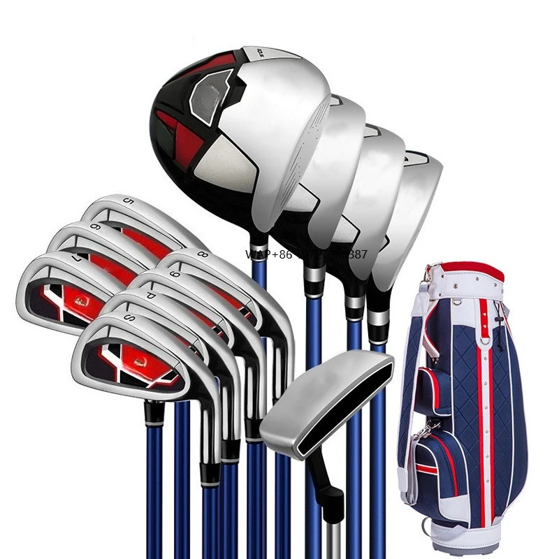 Original Manufacturer's Factory of Beginner and Intermediate Practice Carbon Fiber for Men Complete Golf Clubs Set